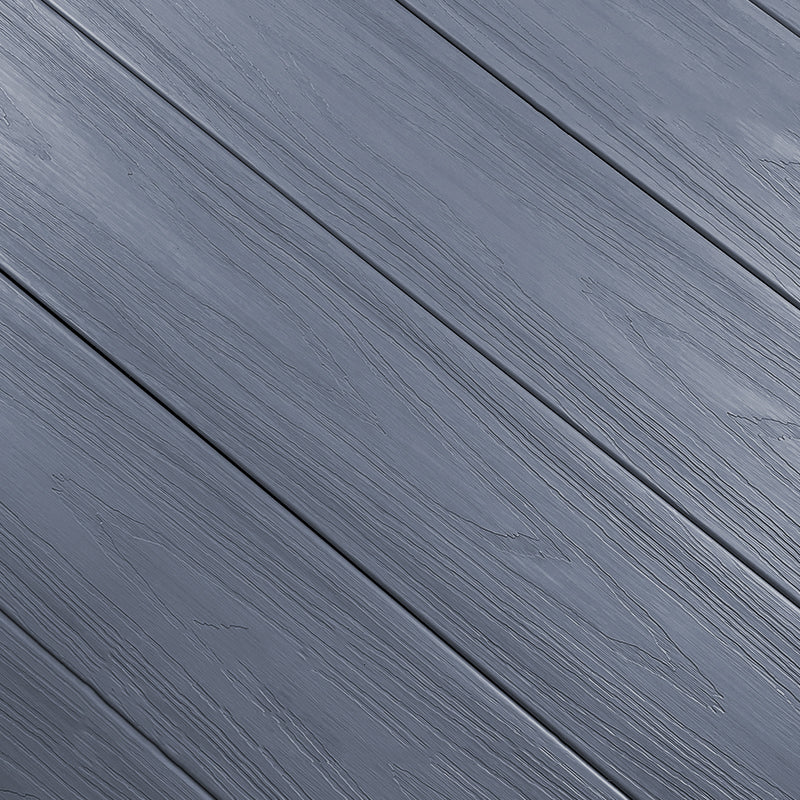 Embossed Composite Pattern Patio Flooring Tiles Nailed Deck Tile Kit Outdoor Patio