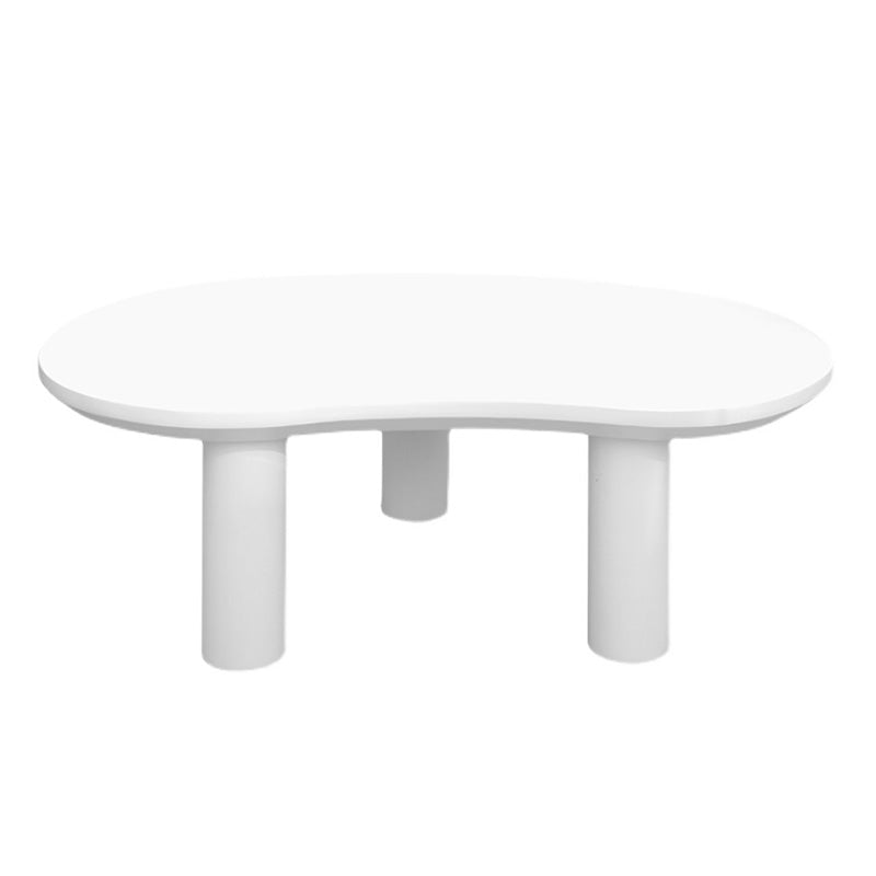 Contemporary Coffee Table 3 Legs Solid Wood Coffee Cocktail Table