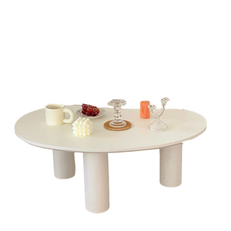 Contemporary Coffee Table 3 Legs Solid Wood Coffee Cocktail Table