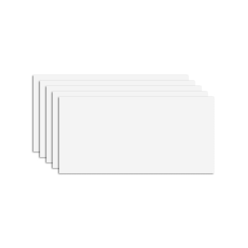 Modern Stain Resistant Tile PVC Singular Peel & Stick Tile for Backsplash Wall