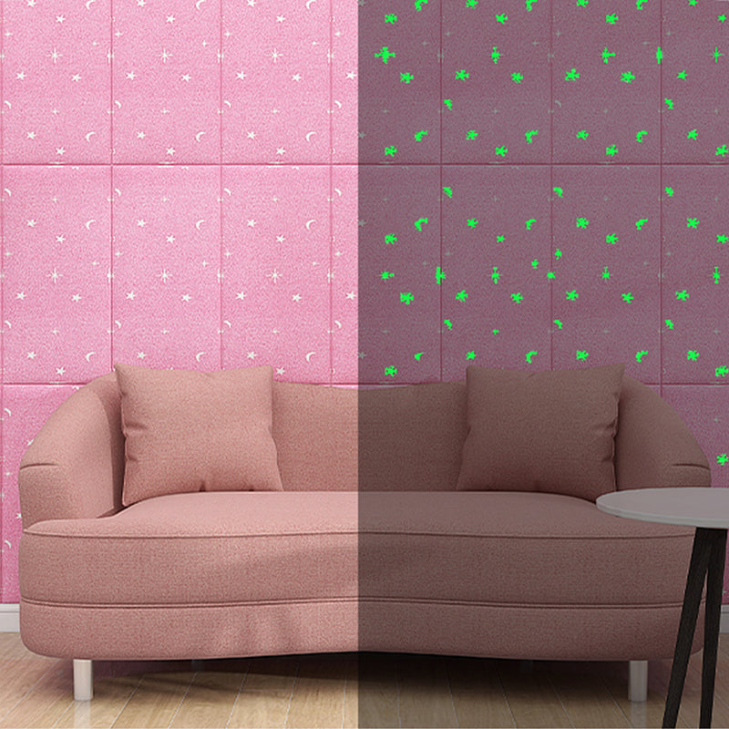 Fluffy Soft Bag Paneling Smooth Wall Interior Modern Plank Set of 1