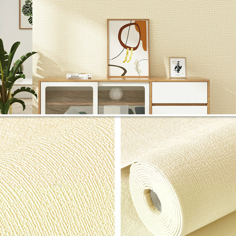 Modern Pearl Wainscoting Flax Wall Access Panel Peel and Stick Foam Baseboard