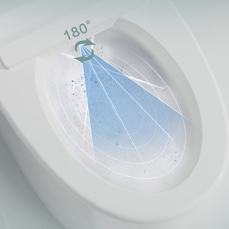 Floor Mounted Modern Flush Toilet Porcelain Siphon Jet Urine Toilet