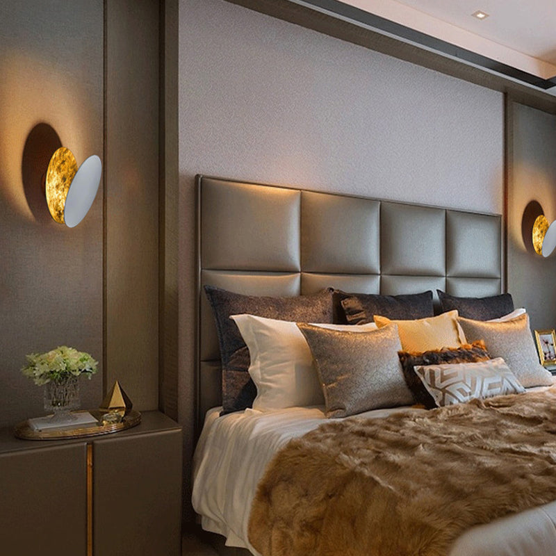 Modernism Metal Shade Wall Lighting 1-Light Wall Mount Light for Bedroom