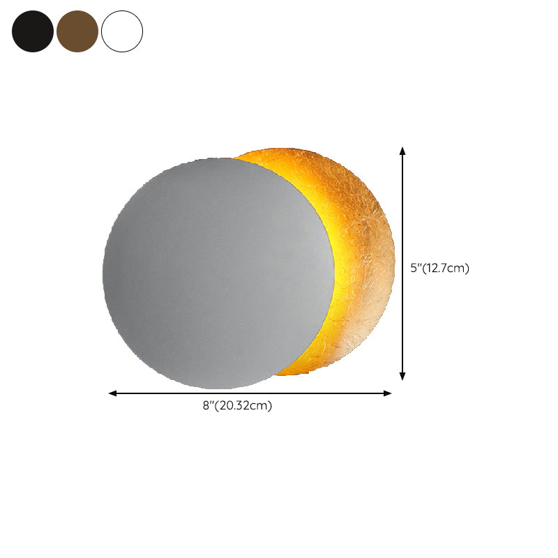 Modernism Metal Shade Wall Lighting 1-Light Wall Mount Light for Bedroom