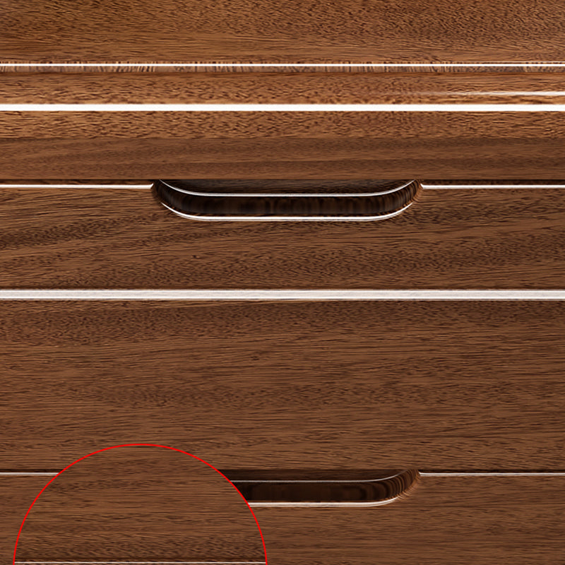 Vertical Chest Bedroom Solid Wood 16" W Storage Chest with Drawers