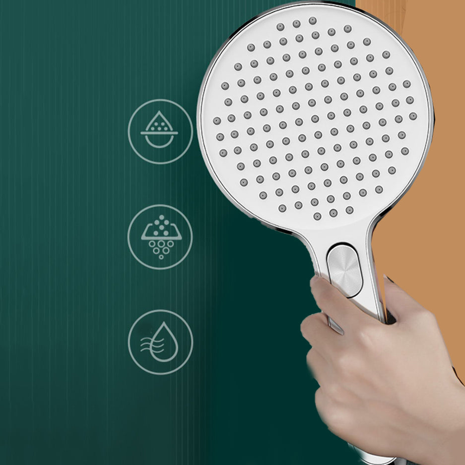 Modern Self-Cleaning Hand Shower Adjustable Spray Pattern Wall-Mount Hand Shower