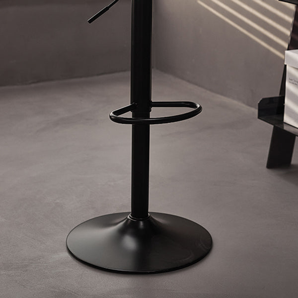 Indoor Metal Legs Bar Stool Adjustable Height Bar Stool with Footrest