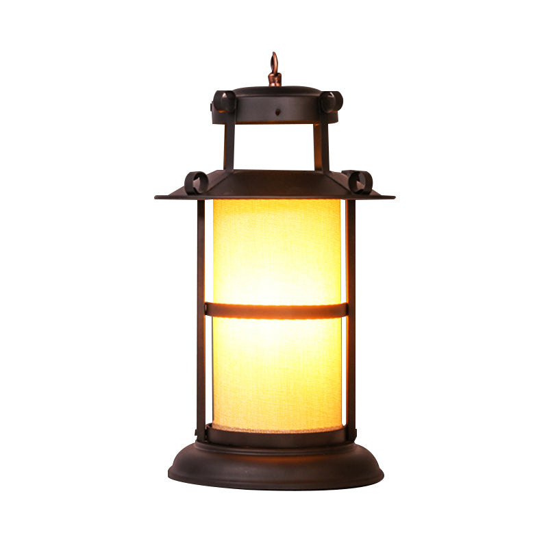 BRASS METAL BRASS Light Kerosène 1 Light Industrial Style Table Lampe For Dining Room