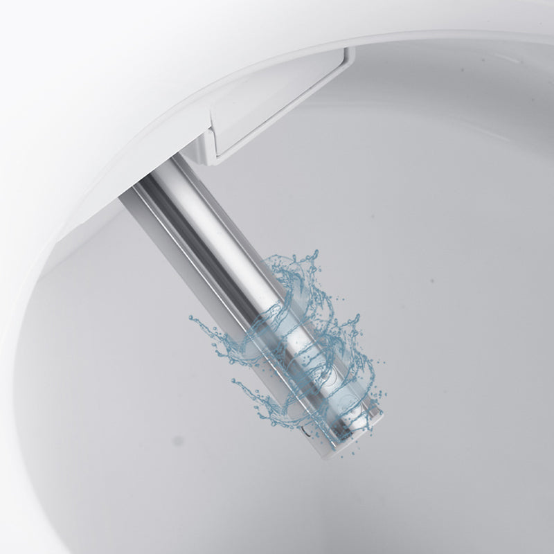 Modern Wall Mounted Bidet Foot Sensor White Temperature Control