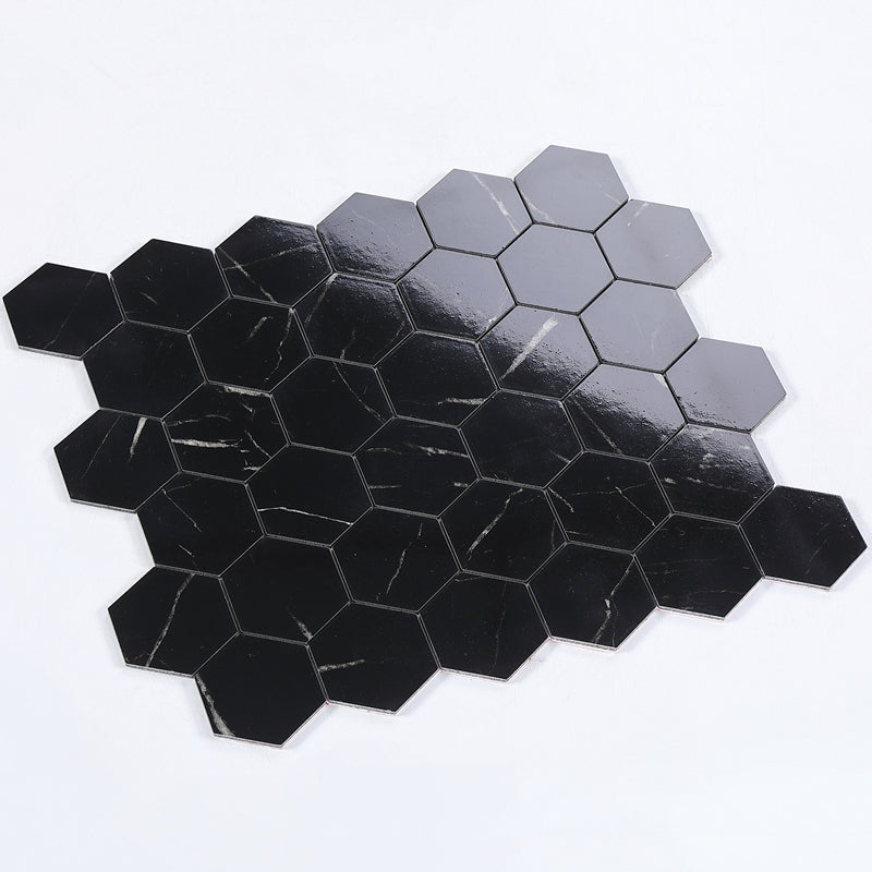 Kitchen Mosaic Tile Wallpaper Waterproof Peel and Stick Backsplash Tile