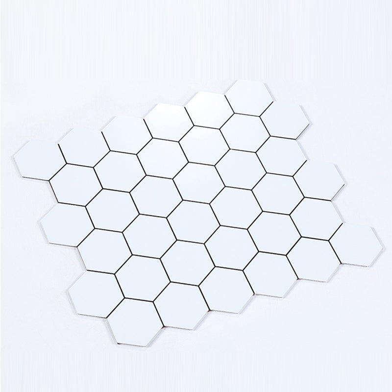 Kitchen Mosaic Tile Wallpaper Waterproof Peel and Stick Backsplash Tile