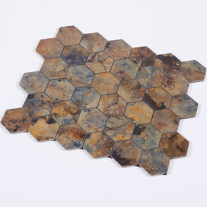 Kitchen Mosaic Tile Wallpaper Waterproof Peel and Stick Backsplash Tile