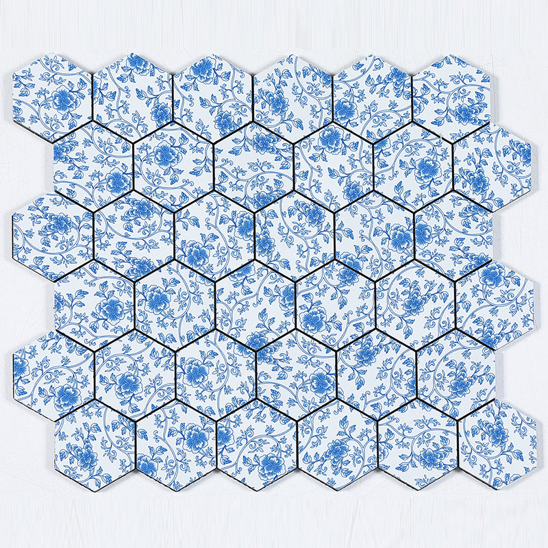 Kitchen Mosaic Tile Wallpaper Waterproof Peel and Stick Backsplash Tile