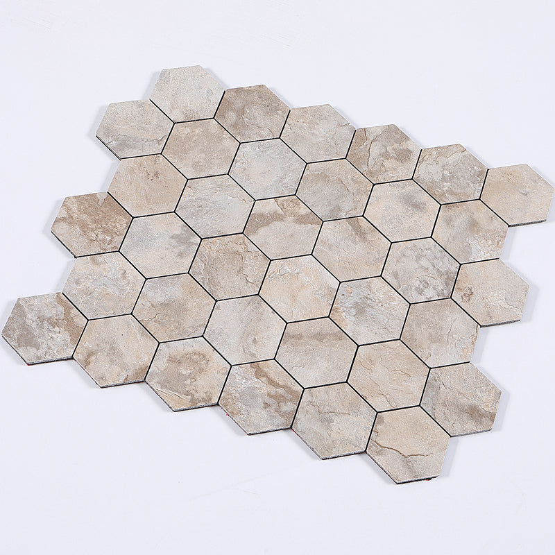 Kitchen Mosaic Tile Wallpaper Waterproof Peel and Stick Backsplash Tile