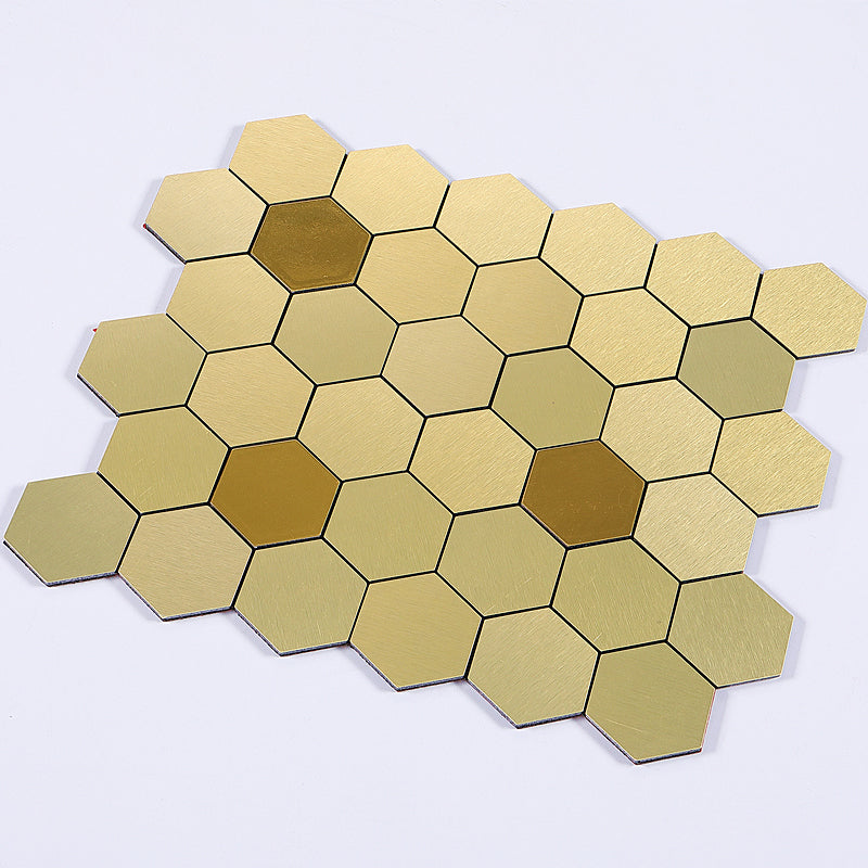 Kitchen Mosaic Tile Wallpaper Waterproof Peel and Stick Backsplash Tile