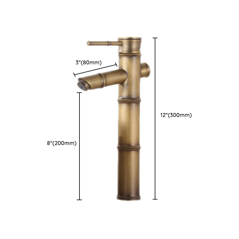 Vintage Wide Spread Bathroom Faucet 1-Handle Lavatory Faucet