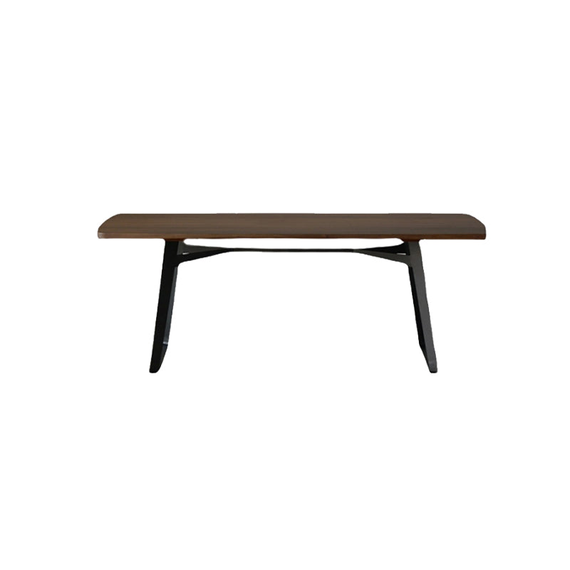 Contemporary Rectangle Dining Room Dinner Kitchen Table Solid Wood Dining Table