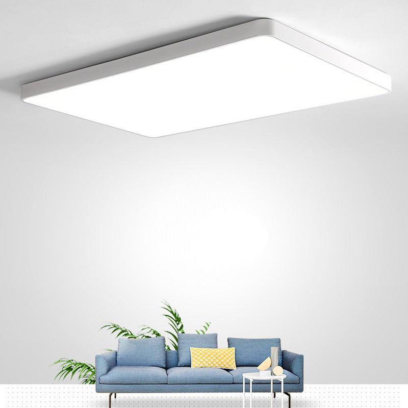 Simplicity Geometric Flush Mount Lighting Acrylic 1 Light Flush Ceiling Lights