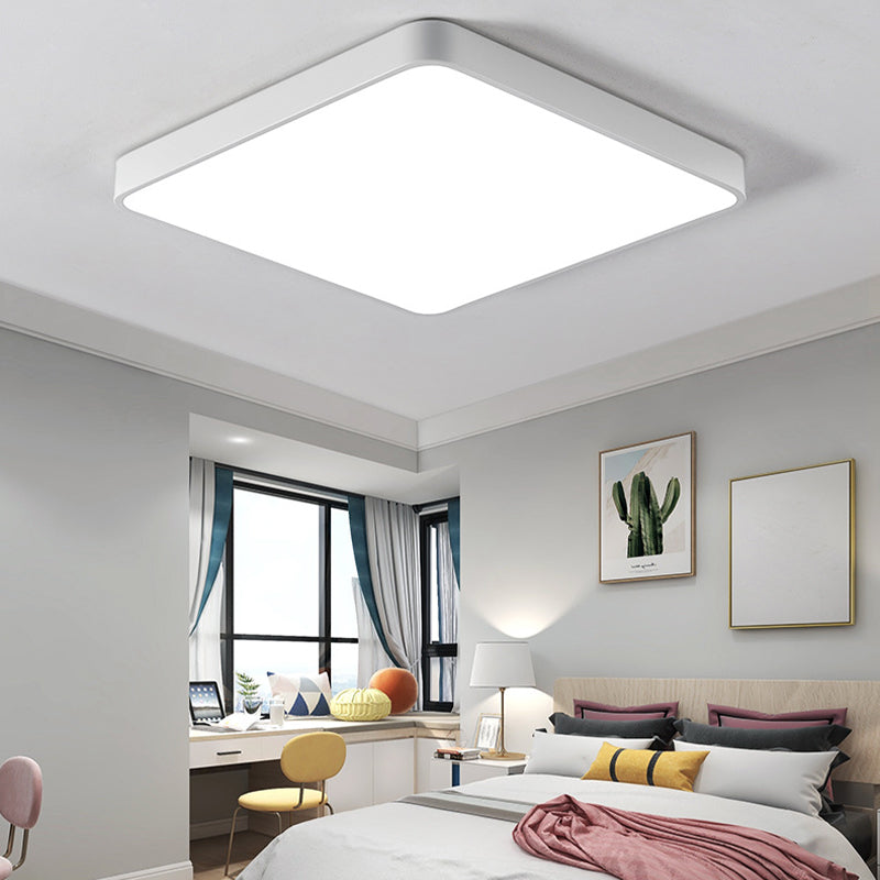 Simplicity Geometric Flush Mount Lighting Acrylic 1 Light Flush Ceiling Lights
