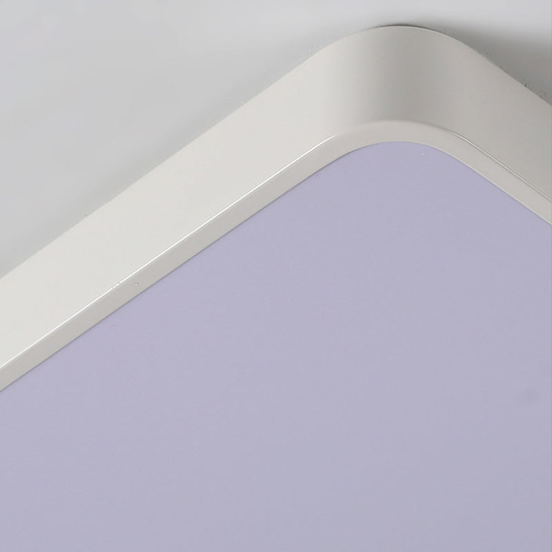 Simplicity Geometric Flush Mount Lighting Acrylic 1 Light Flush Ceiling Lights