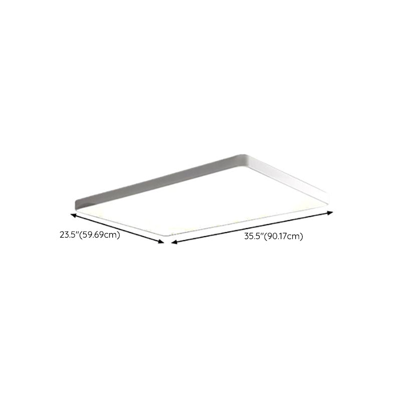 Simplicity Geometric Flush Mount Lighting Acrylic 1 Light Flush Ceiling Lights