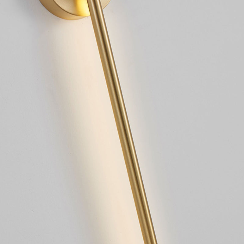 Modern Metal Shade Wall Lighting Fixtures Gold Shade Wall Lamp for Bedroom