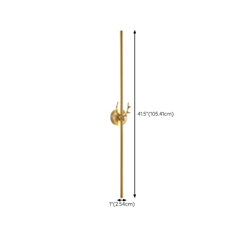 Modern Metal Shade Wall Lighting Fixtures Gold Shade Wall Lamp for Bedroom