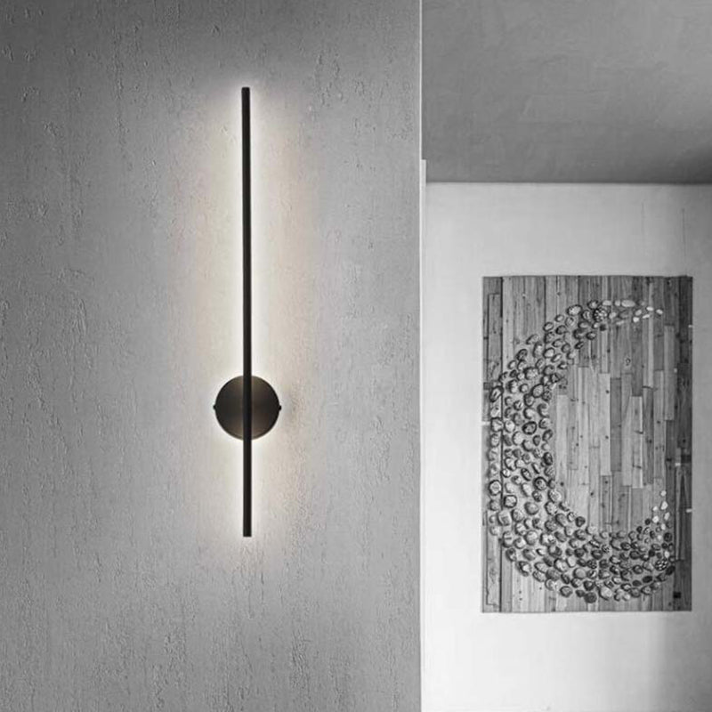 Modern Metal Shade Wall Lighting Fixtures Black/gold Shade Wall Lamp for Bedroom