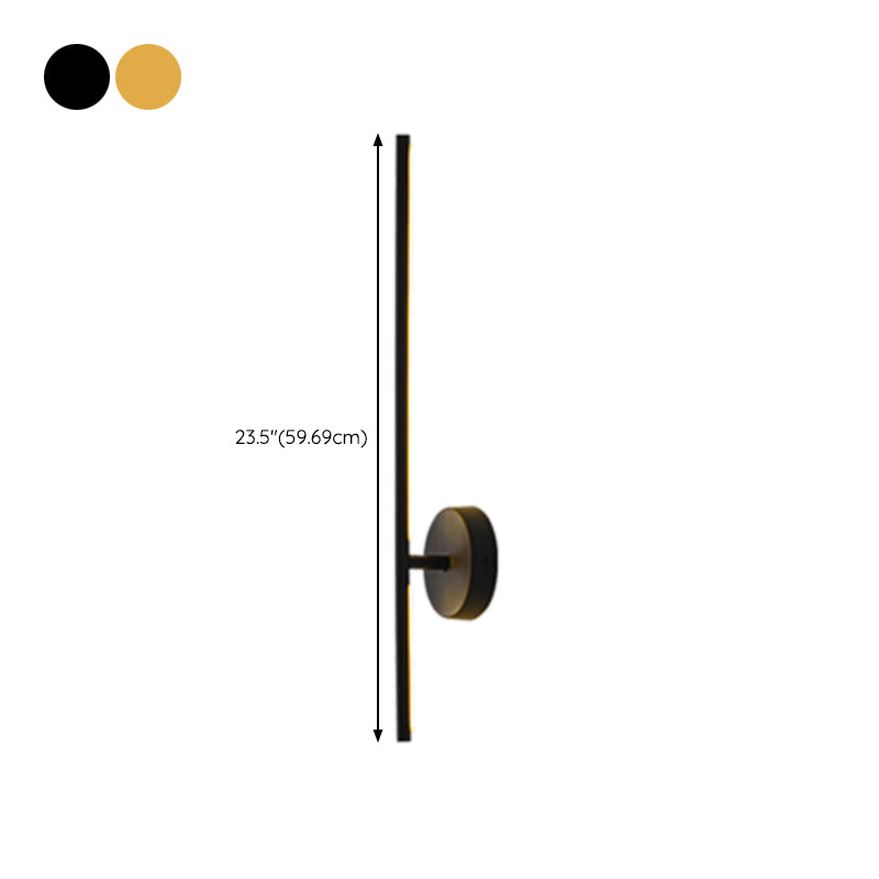 Modern Metal Shade Wall Lighting Fixtures Black/gold Shade Wall Lamp for Bedroom