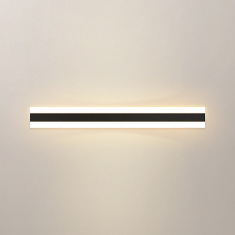 Modern Black Vanity Lighting LED Metal Bath Light for Bathroom