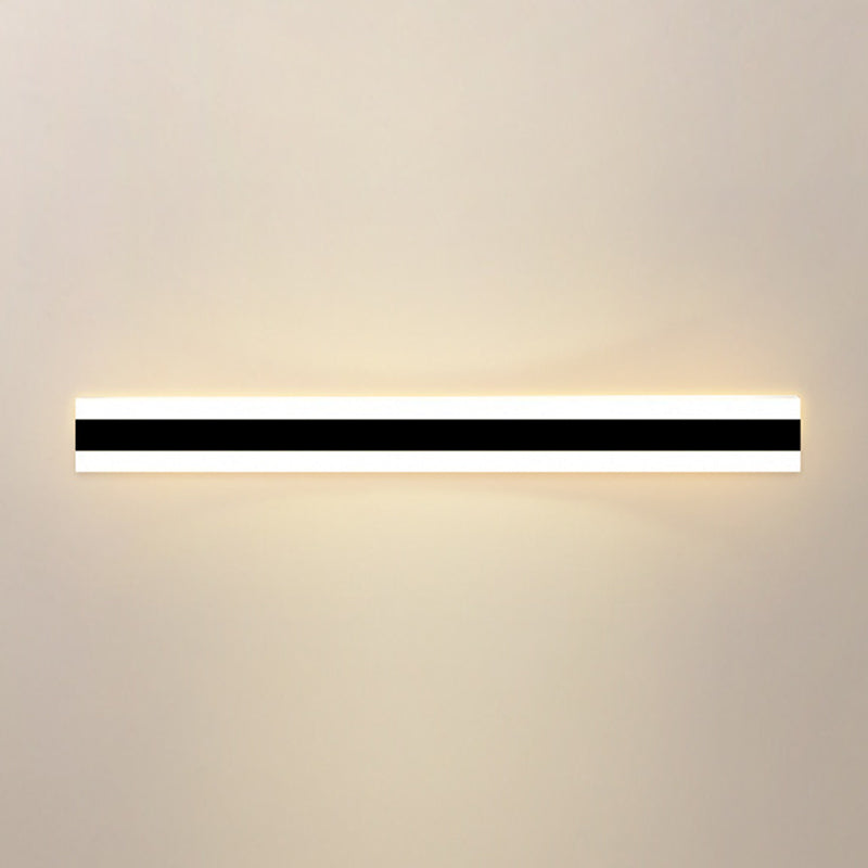 Modern Black Vanity Lighting LED Metal Bath Light for Bathroom