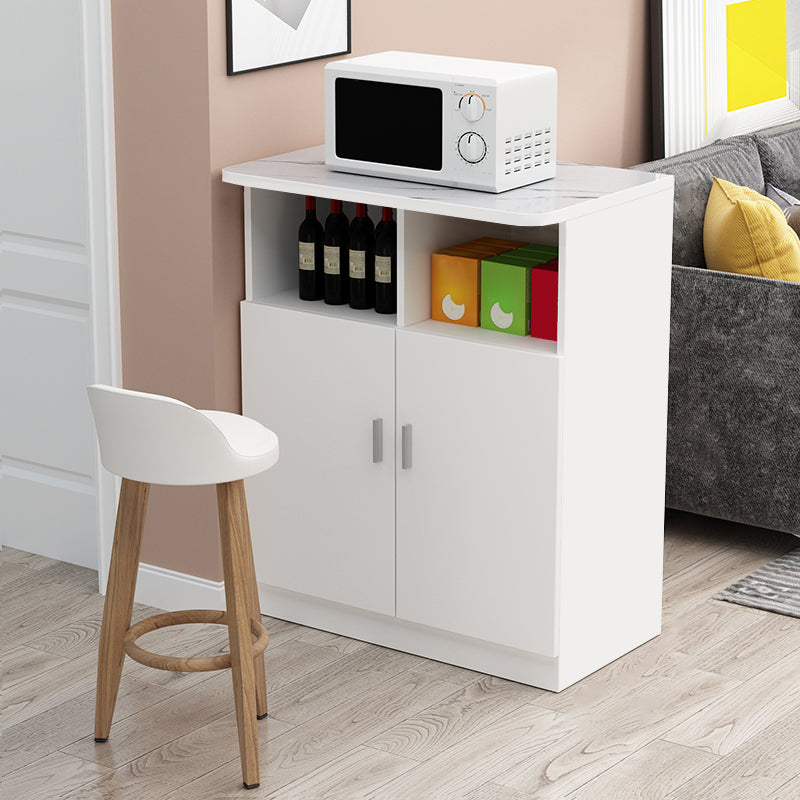 Contemporary Bar Dining Table Rectangle Wooden Counter Table