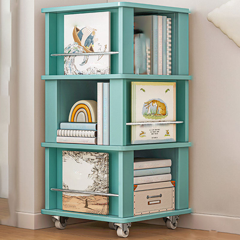 Engineered Wood Standard Bookcase Closed Back Scandinavian Bookshelf