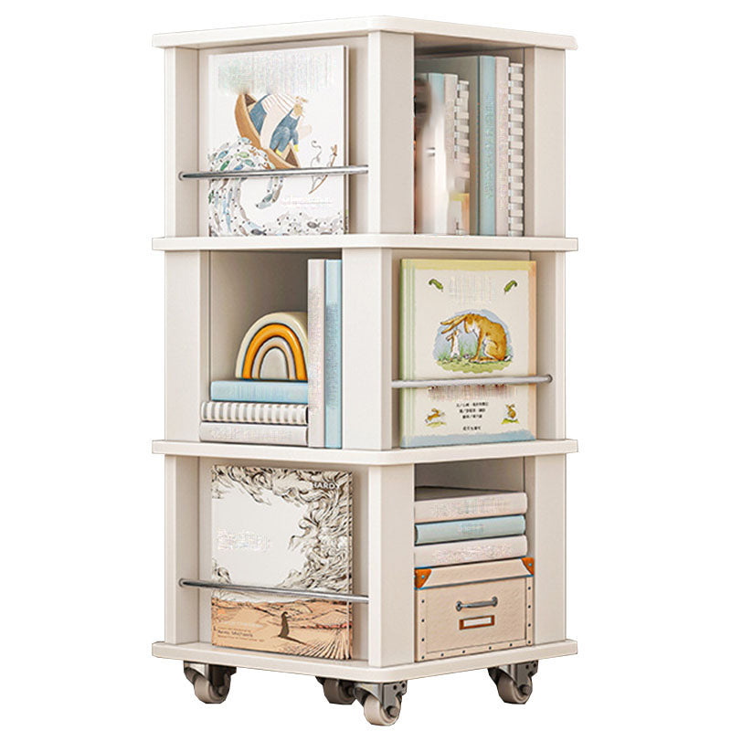 Engineered Wood Standard Bookcase Closed Back Scandinavian Bookshelf