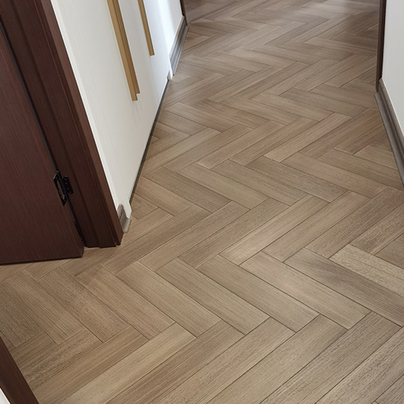 Traditional Plank Flooring Solid Wood Wire Brushed Click-Locking Trim Piece