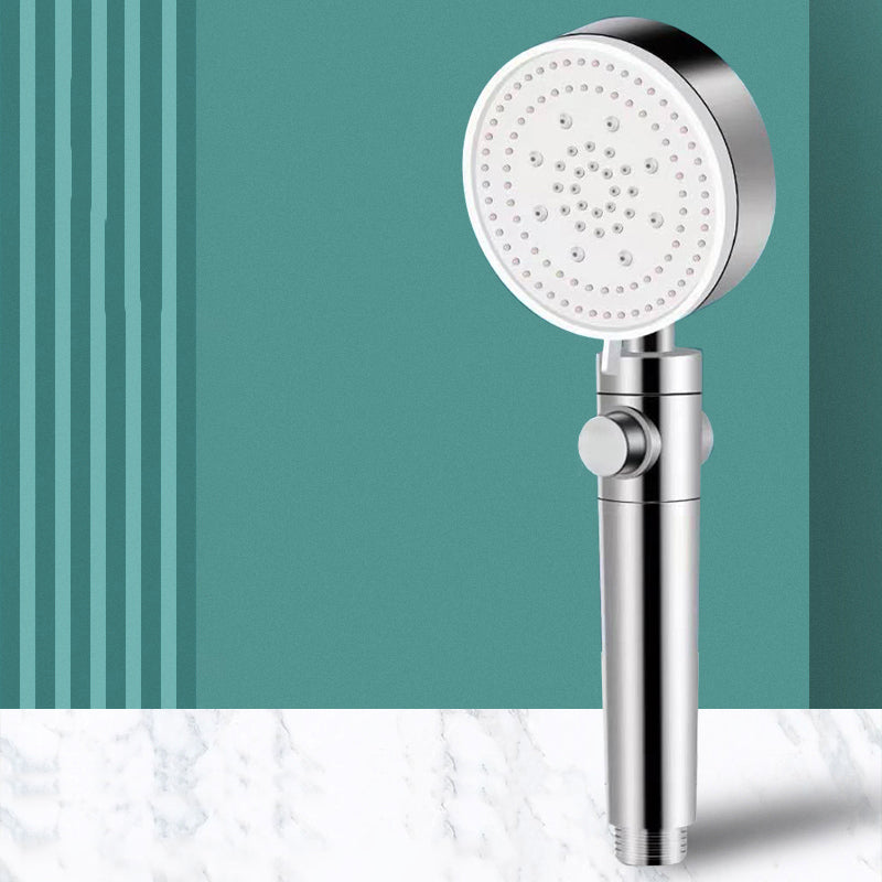 Metal Shower Head Combo Modern Adjustable Spray Pattern Handheld Shower Head