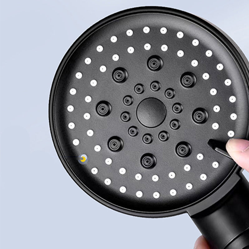 Metal Shower Head Combo Modern Adjustable Spray Pattern Handheld Shower Head