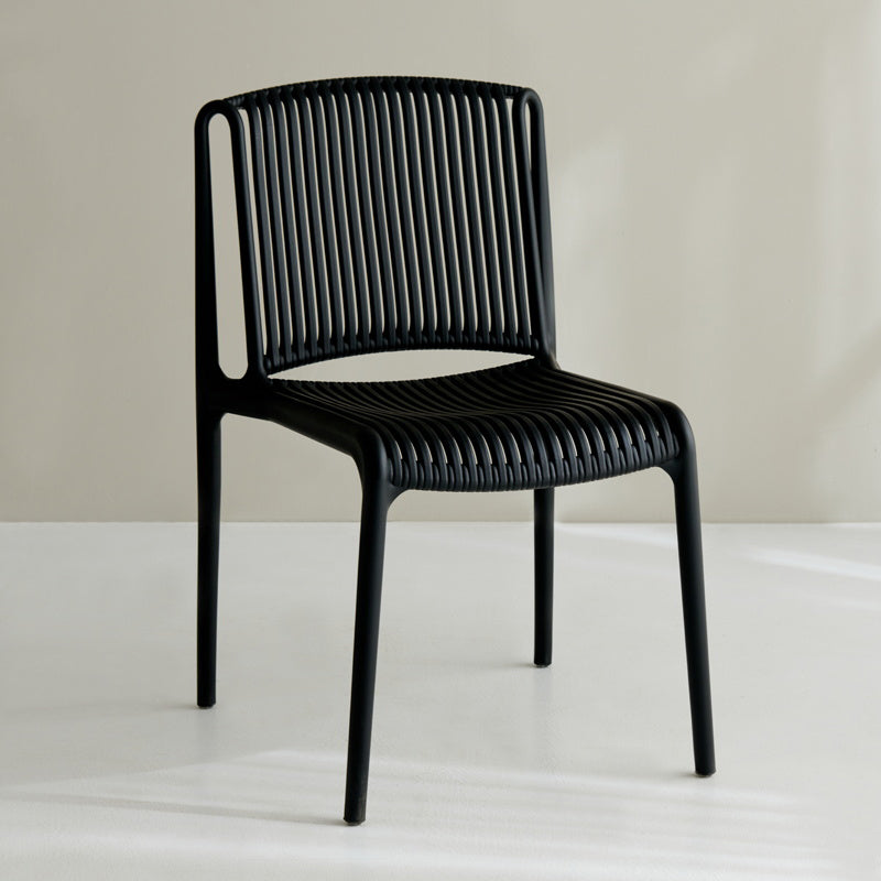 Plastic Outdoors Dining Chairs Stacking Indoor-Outdoor Chair