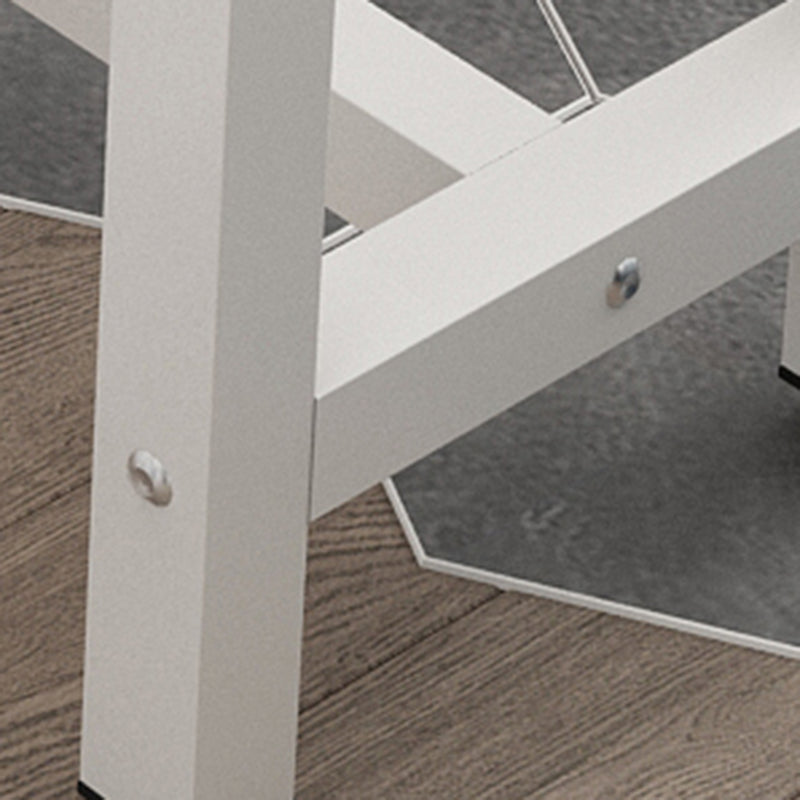 Industrial Rectangle Wood Counter Table 3/5 Pieces Bar Table Set for Cafe