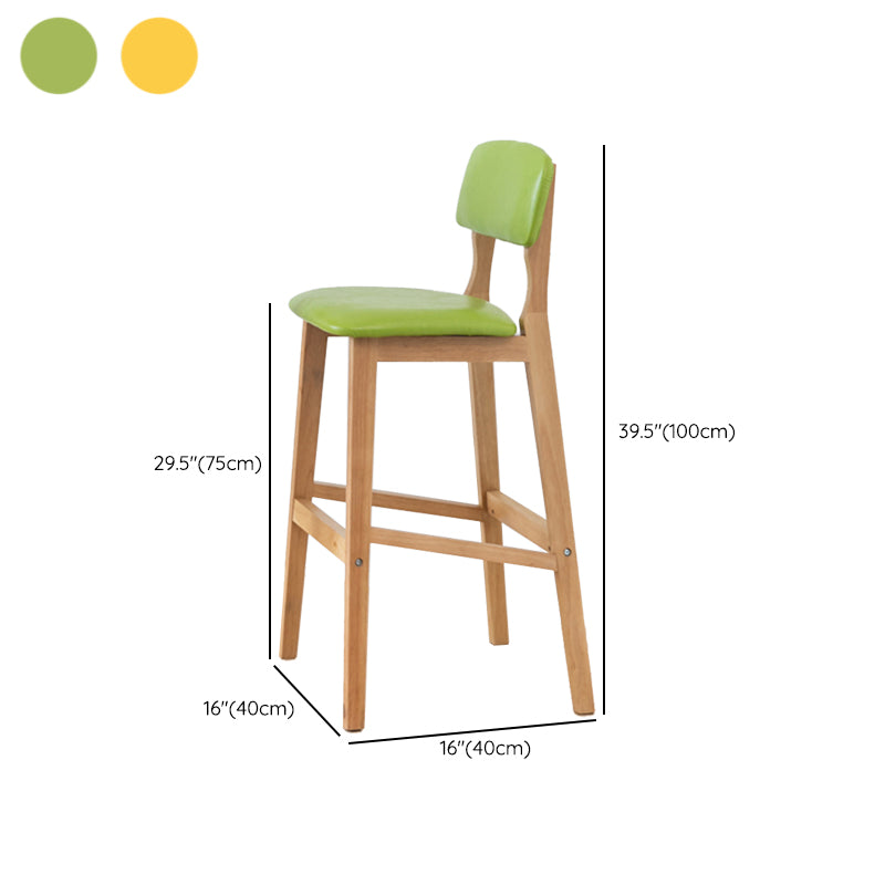 Modern Round Wood Counter Table 1/3 Pieces Bar Table Set for Cafe