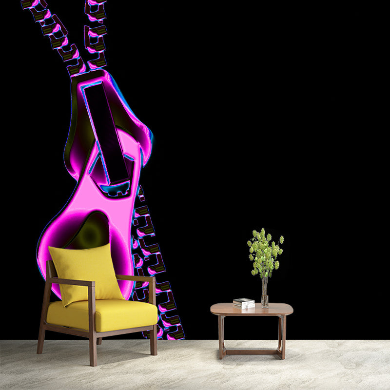 Illustration Stain Resistant Mural Stereovision Living Room Wall Mural