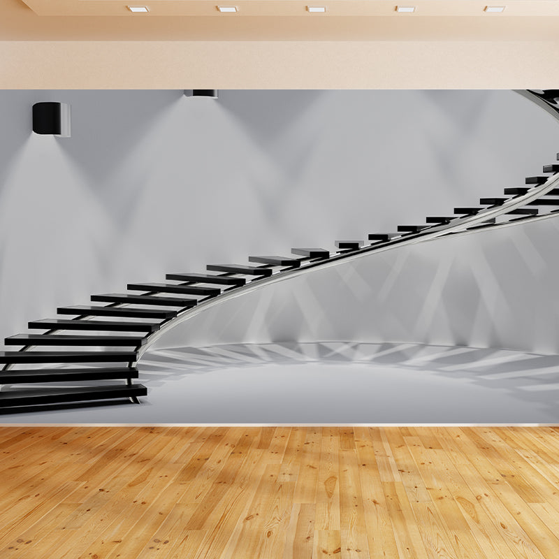 Illustration Stain Resistant Mural Stereovision Living Room Wall Mural