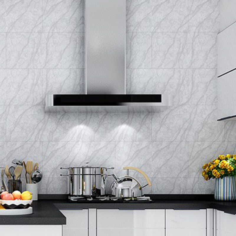 PVC Peel and Stick Backsplash Wall Tile Rectangular Peel & Stick Field Tile