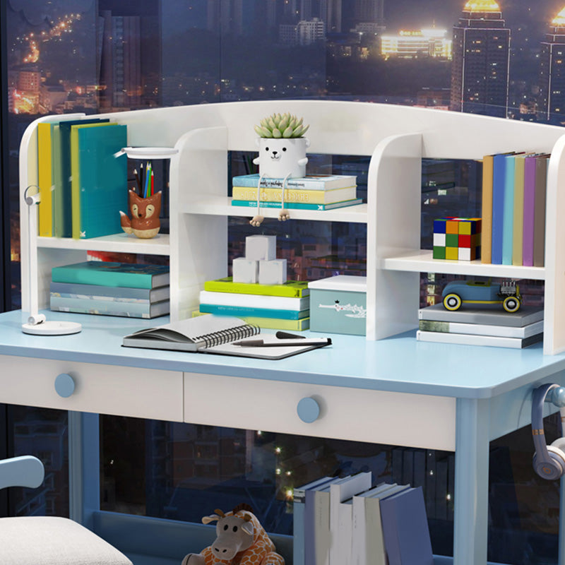 Writing Desk Home Kids Desk 23.6" W Solid Wood Desk with Drawer