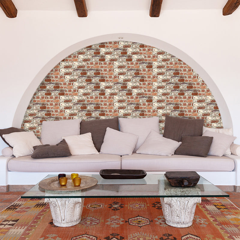 3D Brick Peel and Stick Backsplash Tile PVC Peel and Stick Tile for Kitchen