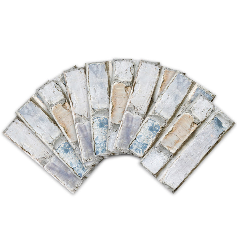 3D Brick Peel and Stick Backsplash Tile PVC Peel and Stick Tile for Kitchen