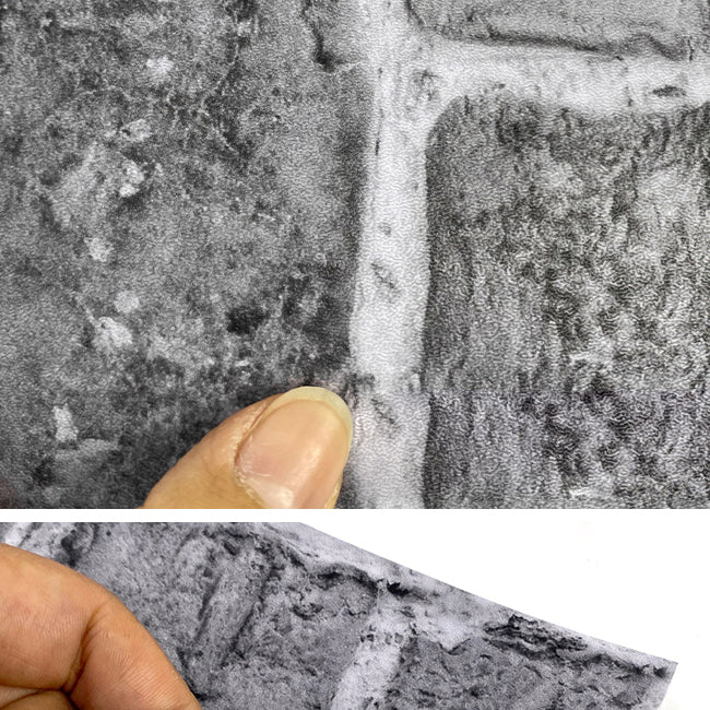 3D Brick Peel and Stick Backsplash Tile PVC Peel and Stick Tile for Kitchen