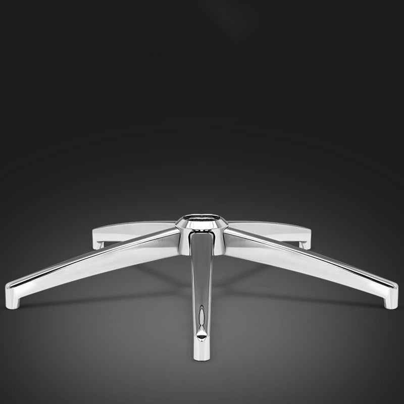 Modern Swivel Office Chair Padded Arms Mesh Back with Headrest Chair