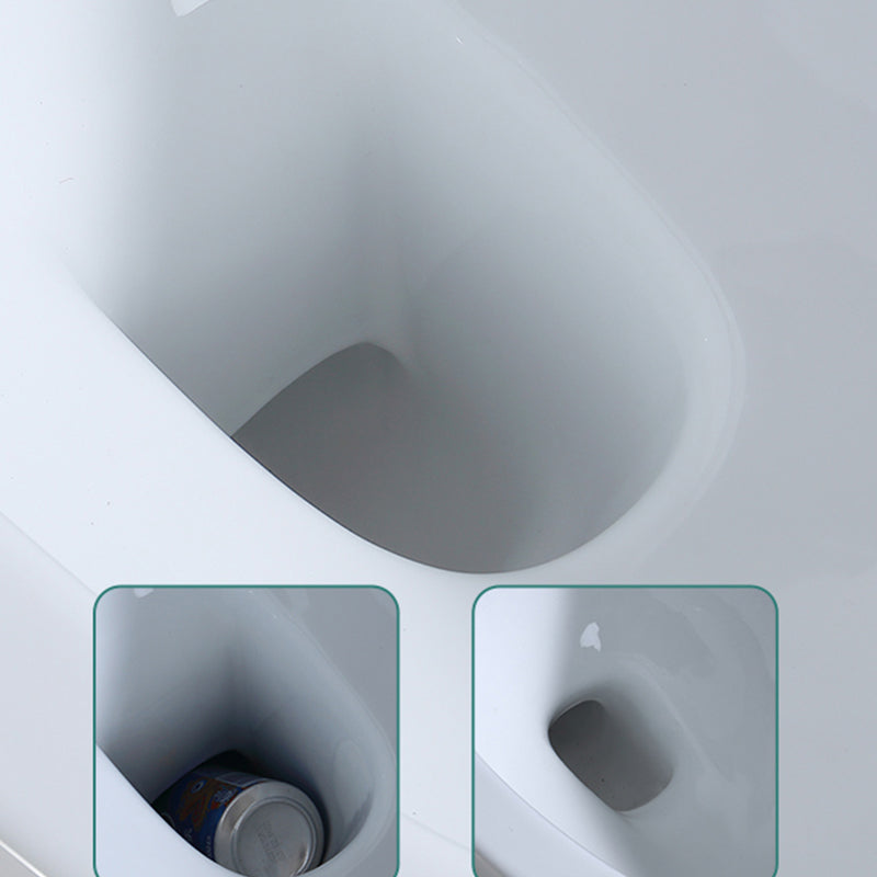 Floor Mounted Urine Toilet One Piece Toilet Modern Single Flush Toilet Bowl